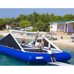 Deportes acuáticos Cancha de voleibol inflable Juego de <span class=keywords><strong>campo</strong></span> de voleibol flotante seguro Cancha de voleibol acuático inflable Cada <span class=keywords><strong>piscina</strong></span> al aire libre - Product Image 3