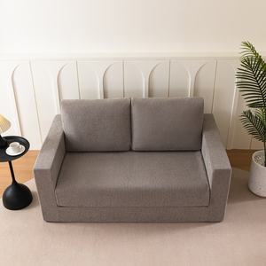 Espuma Viscoelástica de Alta Densidad <span class=keywords><strong>para</strong></span> Sofá Cama Plegable sin Estructura, Moderno, de Una Plaza, <span class=keywords><strong>para</strong></span> Sala de Estar, Comprimido al Vacío en una Caja - Product Image 2