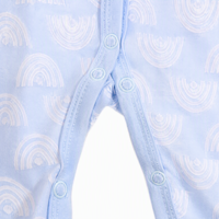 Pijama de Bebé con Estampado de Cactus, Mono de Algodón Blanco de Manga Larga Unisex para Recién Nacidos