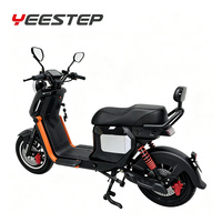 Trottinette Électrique YEESTEP U2 1000W 60V 20AH pour Adulte, Vélo Électrique Urbain, Autonomie 50KM, Tableau de Bord LCD, Batterie Lithium Amovible, Porte-Bagages
