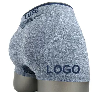 Auf Lager Herren Nahtlose Boxershorts Low MOQ Komfortable Butt Lift Herren Boxershorts