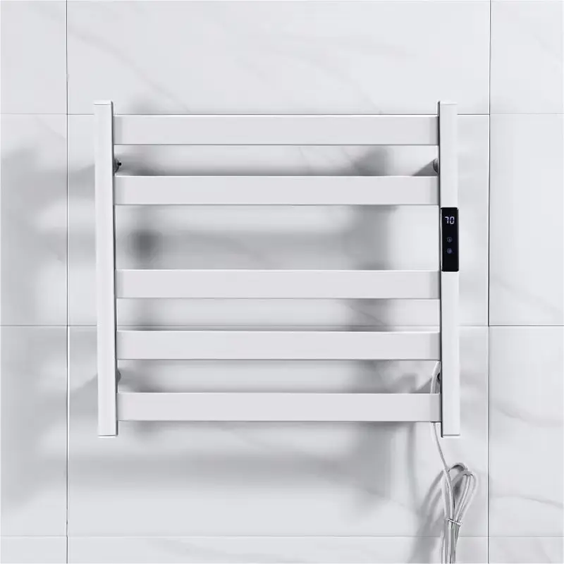 Stainless steel intelligent electric towel rack  bathroom constant temperature drying and heating towel rack