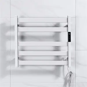 Stainless Steel Intelligent Electric Towel Rack Bathroom Constant Temperature Drying And Heating Towel Rack