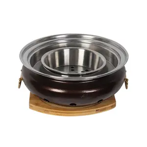 Parrilla <span class=keywords><strong>de</strong></span> mesa <span class=keywords><strong>de</strong></span> barbacoa <span class=keywords><strong>de</strong></span> carbón sin humo casera coreana - Product Image 5