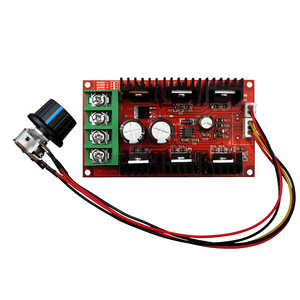 9-50V 40A 2000W điều khiển <span class=keywords><strong>hho</strong></span> <span class=keywords><strong>PWM</strong></span> DC điều chỉnh tốc độ động cơ với công tắc điều khiển tốc độ bên ngoài - Product Image 3