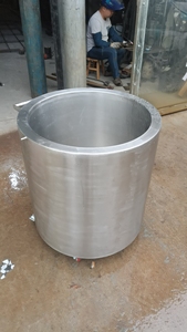 خزان تخزين من الفولاذ المقاوم للصدأ DUST PEAK سعة 5-5000 لتر SUS304/SUS316 صالح للاستخدام الغذائي قابل للتخصيص للسوائل والمواد الكيميائية والنيتروجين السائل - Product Image 3