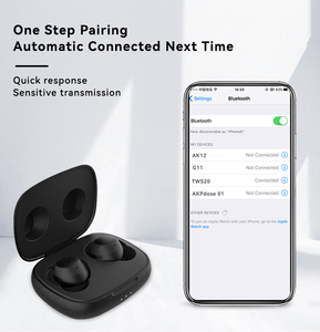 Mini TWS không dây <span class=keywords><strong>Bluetooth</strong></span> Tai nghe cho điện thoại thông minh <span class=keywords><strong>Bluetooth</strong></span> v5.0 thể thao Tai nghe đúng stereo không dây Earbuds - Product Image 4