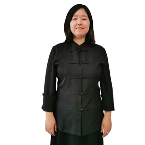 เสื้อเชฟ Jacke สำหรับผู้หญิง,เสื้อเชฟเครื่องแบบร้านอาหารปรับแต่งได้ - Product Image 2