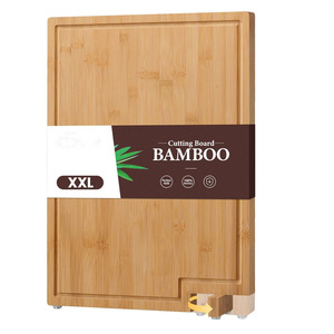 Planche à découper en bambou quatre directions XXL, antibactérienne, forme rectangulaire - Product Image 1