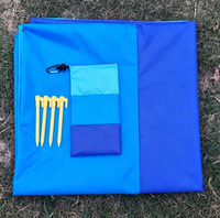 Tapis de pique-nique imperméable et résistant à l'humidité, best-seller, tapis de plage pliable et anti-sable, mini couverture de pique-nique de poche
