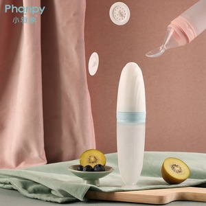 <span class=keywords><strong>Sempre</strong></span> In Magazzino Cucchiaio di Bambino Del Silicone Bottiglia Per I Bambini - Product Image 5