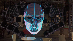 ภาพพื้นหลังเวทีสุดสร้างสรรค์หน้าจอ LED รูปทรงพิเศษสำหรับติดผนังวิดีโอ P3ซุ้มดีเจ P2.5สามเหลี่ยมสำหรับการแสดงคอนเสิร์ต KTV - Product Image 3