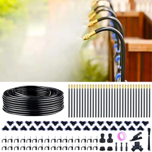 360 °   Instelbaar druppelirrigatiesysteem, verhoogd bed sproeisysteem, tuinsproeier voor tuin, gazon, planten - Product Image 1