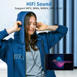 Reproductor MP3 de Fábrica con Pantalla de 1.8 Pulgadas, Bluetooth 5.0, Reproductor de Música HiFi sin Pérdidas, con Altavoz Integrado, Reducción de Ruido y Grabadora para Estudiantes - Product Image 5