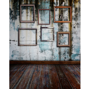 Fond de photographie Mur de briques ancien Intérieur vintage <span class=keywords><strong>Portrait</strong></span> d'enfant Toile de fond photographique Photocall Studio photo - Product Image 3