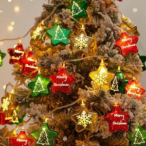 Scandinavian Waterproof Star Christmas LED <b>Lights</b> Battery Powered Plastic Decor for Living Room <b>Ceiling</b> <b>light</b> - Product Image 4