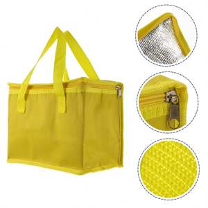 Sac isotherme pour aliments en tissu non tissé en gros, sac isotherme écologique pour boissons, sac de livraison isotherme pour la restauration - Product Image 2