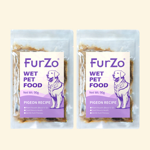 FurZo Fabrika Satışı Islak Köpek Maması Sığır Ördek Güvercin Tavuk Aromalı Tahılsız Yüksek Proteinli Kas Geliştirici Cilt ve Tüy Sağlığı İçin Köpek Maması - Product Image 3