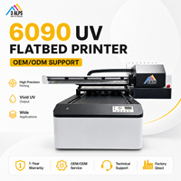 Impresora UV Plana Automática 3ALPS con Tinta Multicolor para Cuero, Fundas de Celulares, Cartón y Más