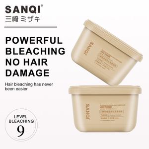 Poudre décolorante pour <span class=keywords><strong>cheveux</strong></span> SANQI Lightener Italy, qualité professionnelle de salon, décoloration forte, 11 niveaux, idéale pour les <span class=keywords><strong>cheveux</strong></span> foncés à blonds, marque privée - Product Image 5
