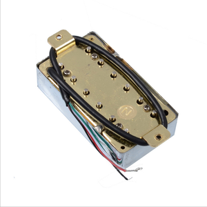 Double Coil 12-Loch Humbucker Neck Pickup für LP E-Gitarre 50mm Chrom - Product Image 3