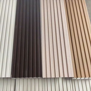Panneaux muraux solides en WPC pour intérieur, panneaux muraux en plastique, design populaire 2022 à Foshan, Chine - Product Image 1