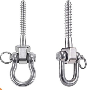 <span class=keywords><strong>Crochet</strong></span> de <span class=keywords><strong>suspension</strong></span> en acier inoxydable finition naturelle pour <span class=keywords><strong>hamac</strong></span> de yoga, sac de frappe, balançoire de véranda et applications minières - Product Image 2