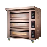 Commerciële Bakken Proving Combinatie Meerdere Kleur 3 Dek 6 Lade Bakkerij Luxe Elektrische Oven