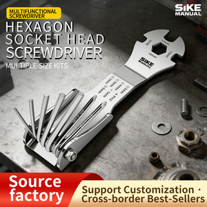 Herramienta Multiusos Plegable Portátil Tuosen, Juego <span class=keywords><strong>de</strong></span> Destornilladores y Llaves Hexagonales 14 en 1, Kit <span class=keywords><strong>de</strong></span> Reparación <span class=keywords><strong>de</strong></span> Bricolaje <span class=keywords><strong>de</strong></span> Acero Inoxidable - Product Image 1