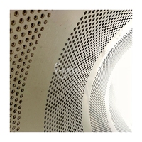 Maille perforée d'acier inoxydable de prix usine pour des écrans avec des services de découpage de soudure de poinçon de recourbement