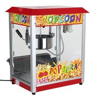Machine à Popcorn Électrique Commerciale Automatique 220V, Neuve, Vente en Gros, Direct Usine OEM/ODM Chine, Moteur à Composants Clés pour Maïs