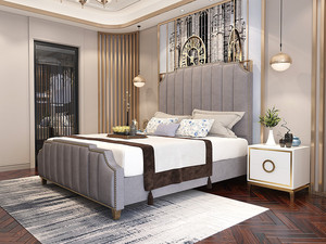 Cheap Leather Bedroom Furniture <strong>King</strong> <strong>Size</strong> Double Storage <strong>Bed</strong> - Product Image 3