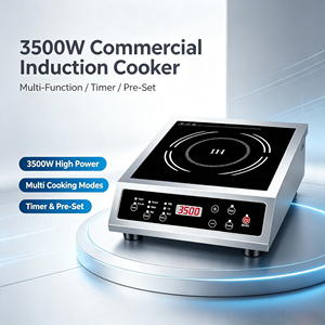 商用 3500W 单头电磁炉，带煎炸功能，防水，适用于酒店餐厅 OEM 220V - Product Image 5