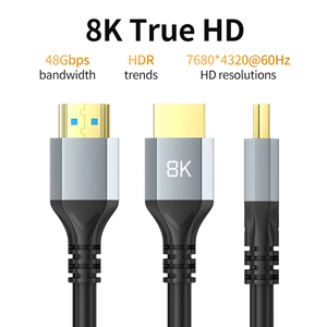 Câble HDMI 2.1 Ultra HD 8K <span class=keywords><strong>4K</strong></span> 120Hz 48 Gbps Mâle vers Mâle pour Roku TV Sony <span class=keywords><strong>LG</strong></span> Xbox - Product Image 2