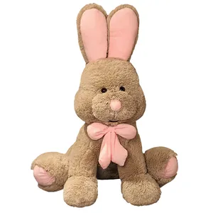 Chinese factory with high quality bunny plush pillow easter bunny stuffed and plush toy animal rabbit plush toy