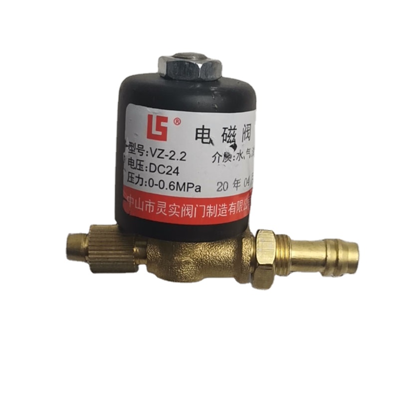 Magnetventil 2,2 Mm Durchlass – 220V, 2/2-Wege, Für Argon-Schweißgeräte – Mit 8 Mm Schlauch