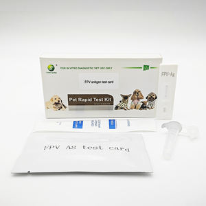 مجموعة اختبار سريع لمستضد فيروس انفلونزا القطط (FPV) للحيوانات، أدوات تشخيص بيطرية، كاسيت للكشف عن صحة القطط الأليفة - Product Image 3