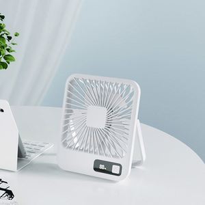 Venta al por mayor plegable al aire libre recargable mini ventilador soporte de mano Oficina ventiladores eléctricos USB portátil refrigeración ventiladores de mesa ajustables - Product Image 2