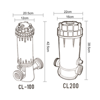 Svadon Vente directe en usine Distributeur automatique de chlore Distributeur de chlore Chlorinateur de piscine