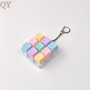 QY <b>Keyboard</b> Cap Fidget Keychain Toy Press Button Stress Relief Sensory Finger Exercise <b>Keyboard</b> Key Toy Portable Novelty Gift - Product Image 4