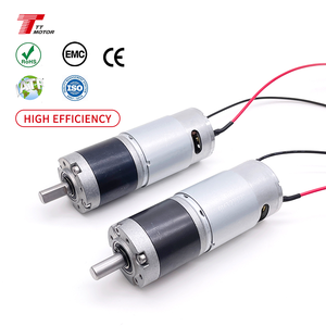 DC 전기 기어 유성 기어 박스 모터 36mm 12V 24V 속도 옵션 고토크 30kg.cm 기어드 모터 저소음 - Product Image 1