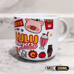 Gobelets à café en plastique personnalisables, impression sur mesure, 6 oz, blancs, vierges pour sublimation - Product Image 3