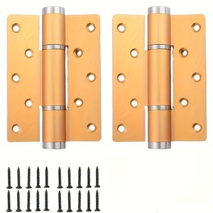 Charnière de meuble 2,5 mm en aluminium pour portes en bois, design moderne, couleur argent - Product Image 2