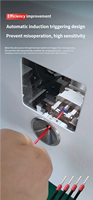 Máquina de crimpado automático KAIMA con corte de fuerza ajustable y bajo índice de error para terminales de férula, apta para varios calibres de cable