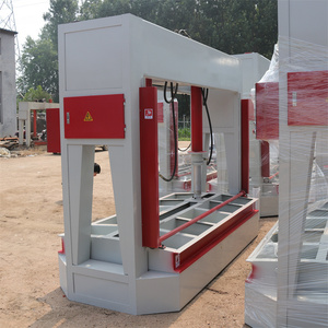 Automatic furniture panel board woodworking machinery 3 cylinder 50t 60t hydraulic wood press <strong>machine</strong> - Product Image 3