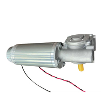 Moteur à courant continu à engrenage à vis sans fin avec frein 24V 100W 320RPM 62ZY, moteurs à aimant permanent pour bureau relevable automatique