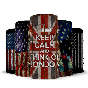 מותאם אישית מודפס חלק כובעי דיג 100% פוליאסטר ראש לעטוף בנדנה <span class=keywords><strong>Durag</strong></span> Biker צעיף גרב בנדנה מסין - Product Image 4