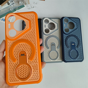 <span class=keywords><strong>Coque</strong></span> de protection Lichicase antidérapante en TPU avec bord en maille et refroidissement pour Huawei Mate 70 70 Pro - Product Image 3