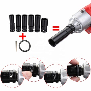 <span class=keywords><strong>Drillpro</strong></span> 4/6/10/12PCS Kit de douille en métal Clé électrique Tournevis à tête hexagonale pour perceuse à percussion - Product Image 2