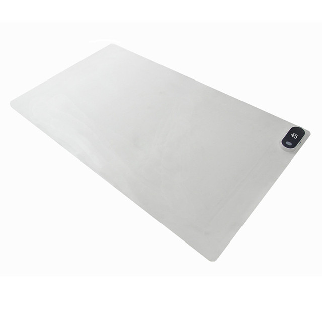 Graphene Heat Pad Leather Desk Pad Smart Control Heat Mat Gaming Mouse Pads